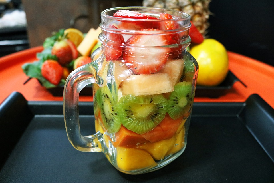 Ensaladas de verano de fruta y cítricos