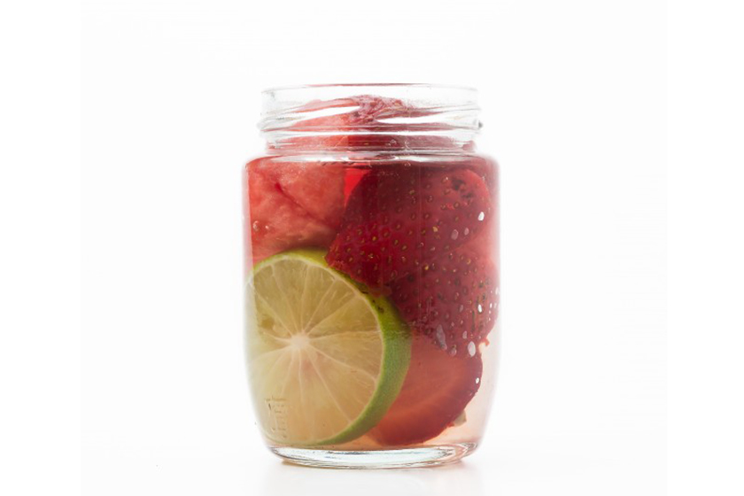 Infusiones de frutas: Fresa, limón y sandía