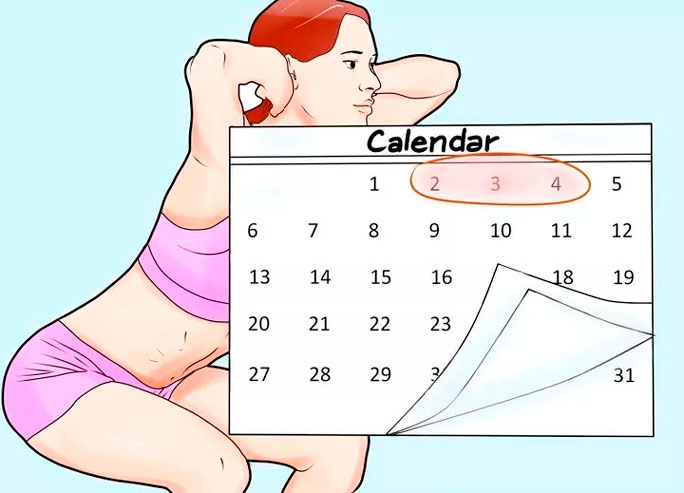 cómo conseguir abdominales calendario