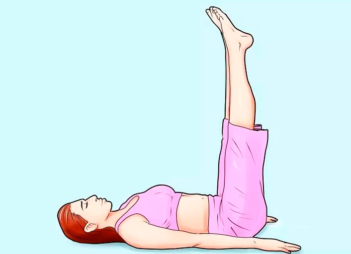 cómo conseguir abdominales elevación piernas 90 grados