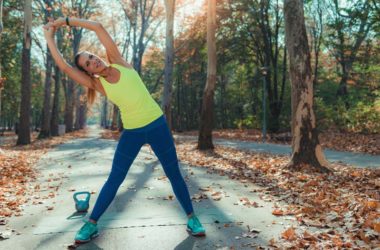 Tabla de estiramientos para antes y después de entrenar