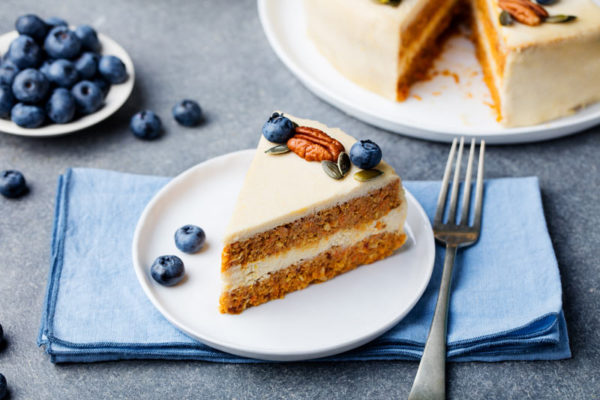 recetas veganas fáciles y ricas tarta de zanahoria