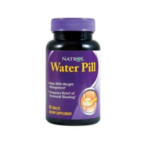 NATROL WATER PILL, suplemento diurético para la retención de líquidos.